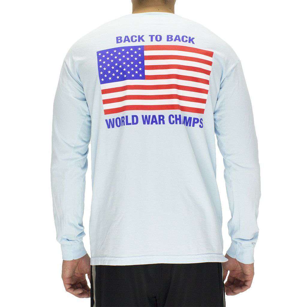 Mens T-Shirt  Back to Back World War Champions T Shirt