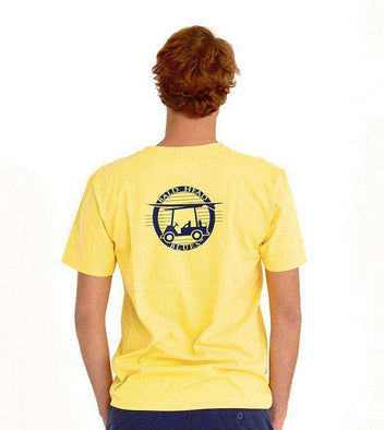 Retro Tee in Sunshine Yellow by Bald Head Blues – Country Club Prep