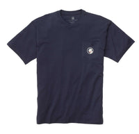 Southern Stamp Tee in Navy by Southern Proper - Country Club Prep