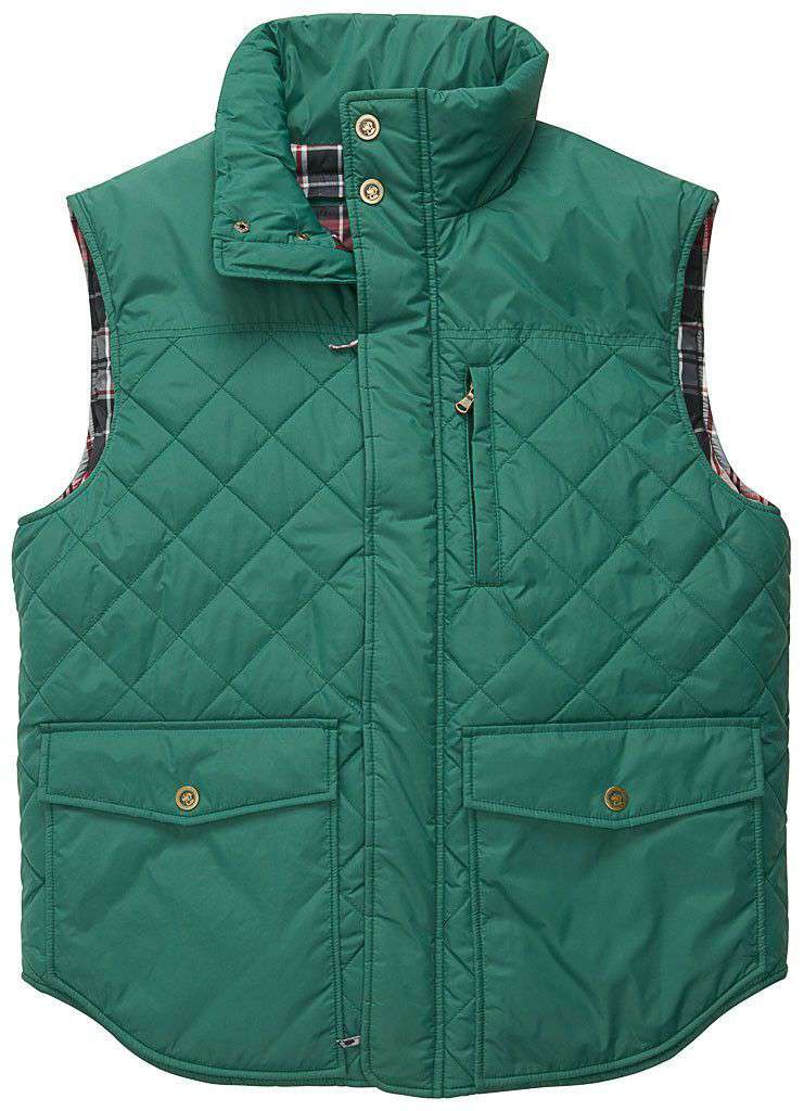 Polo Ralph Lauren Men's Lined Varsity Jacket in Hunt Club Green, Size Large