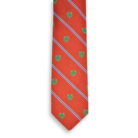 Caldwell Neck Tie in Orange by High Cotton - Country Club Prep