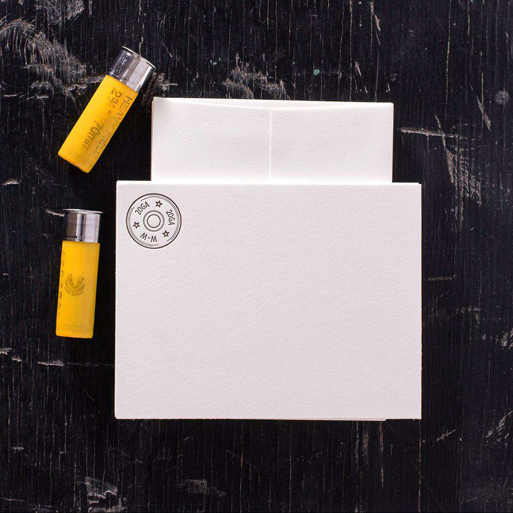 Shot Gun Shell Note Card Set by Ancesserie - Country Club Prep