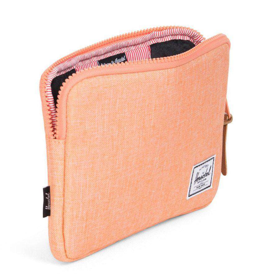 Herschel Anchor Sleeve for iPad Mini Padded Fleece Mini Bag Pouch