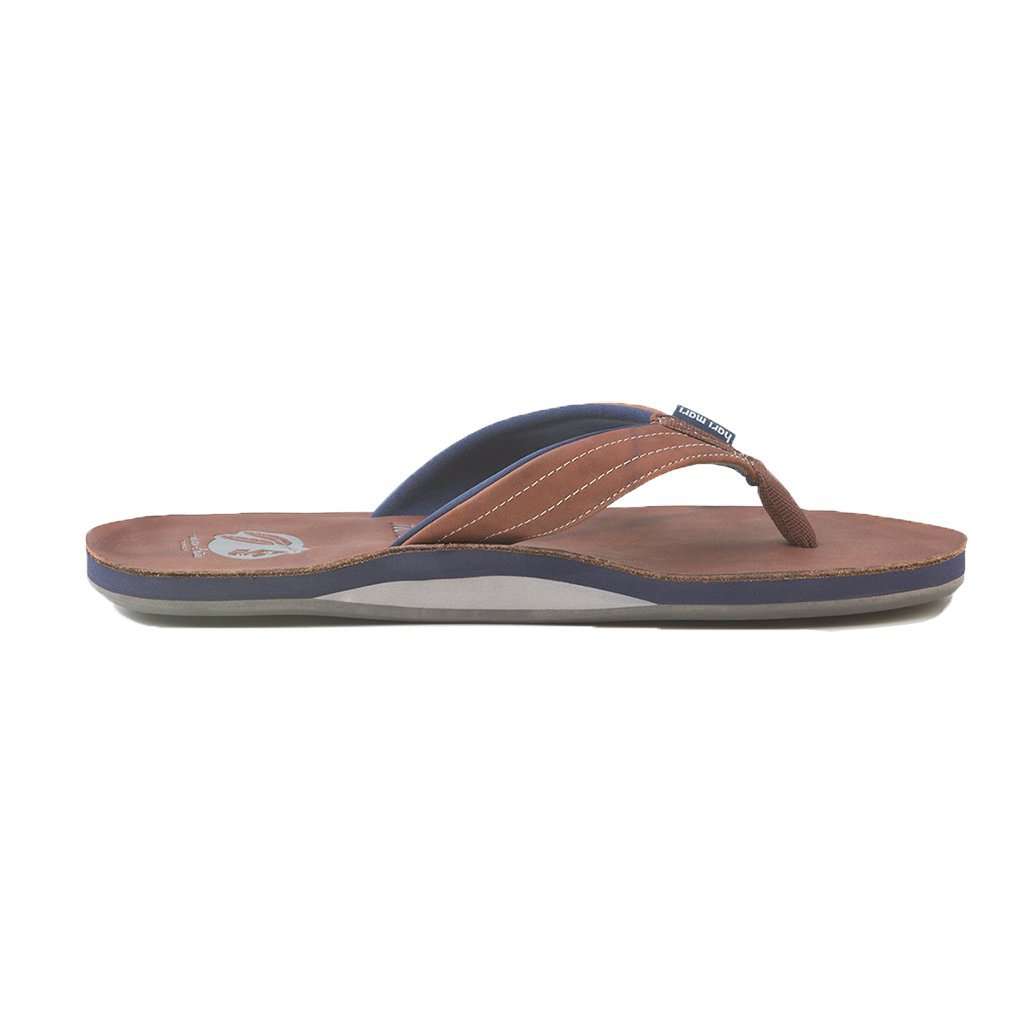 Hari Mari Men s Nokona Flip Flop in Walnut Country Club Prep