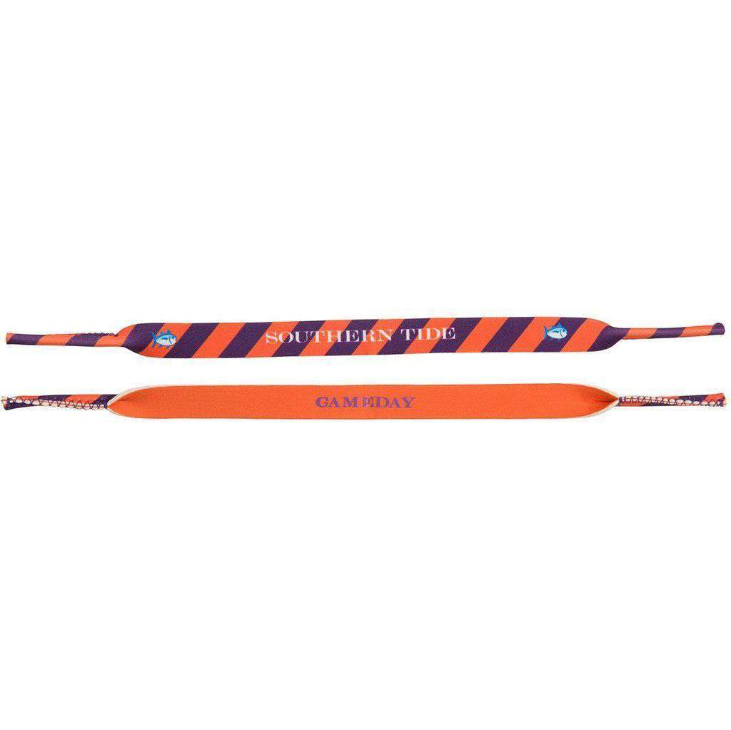 Collegiate Sunglass Straps in Orange & Purple by Southern Tide - Country Club Prep