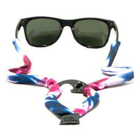 Patriotic Tie Dye Bottle Opener Sunglass Straps by Gobi Straps - Country Club Prep