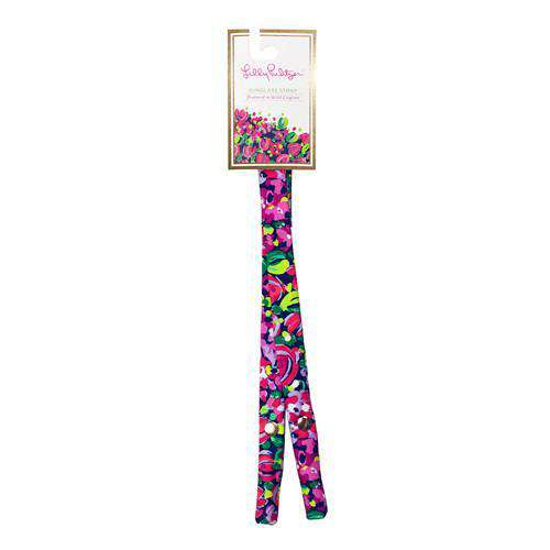 Premium Cotton Sunglass Straps in Wild Confetti by Lilly Pulitzer - Country Club Prep