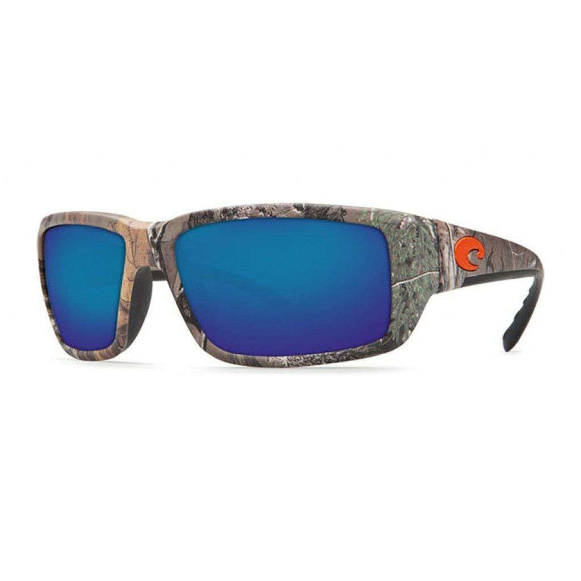 Costa Del Mar Fantail Realtree Xtra Sunglasses With Blue Mirror 580p Lenses Country Club Prep 0964