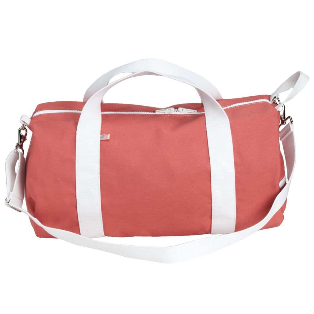 Sconset Weekend Duffel in Red by Hudson Sutler – Country Club Prep