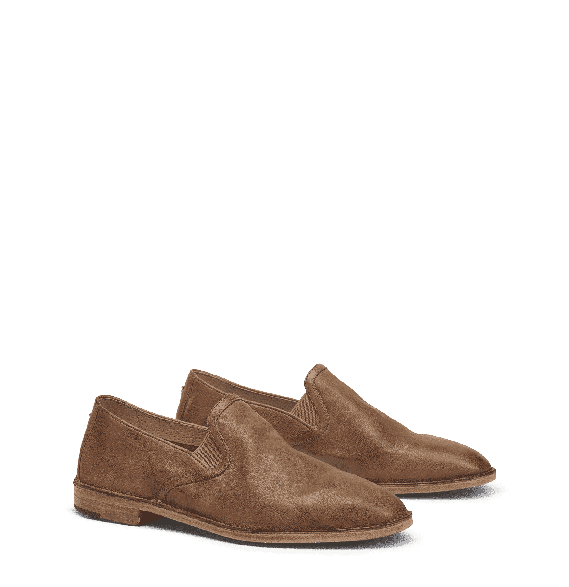 Trask demi cheap moccasin flat