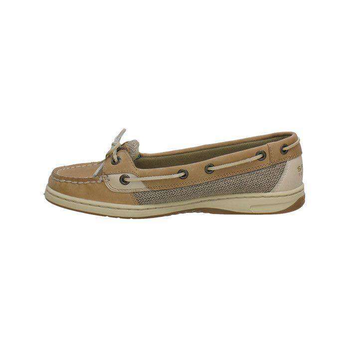 Women's angelfish store linen boat shoe