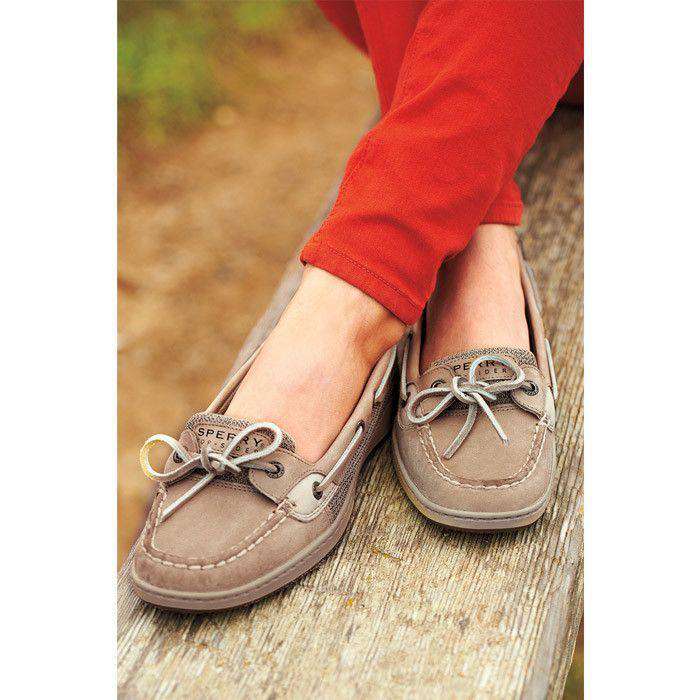 Sperry angelfish shop linen oat