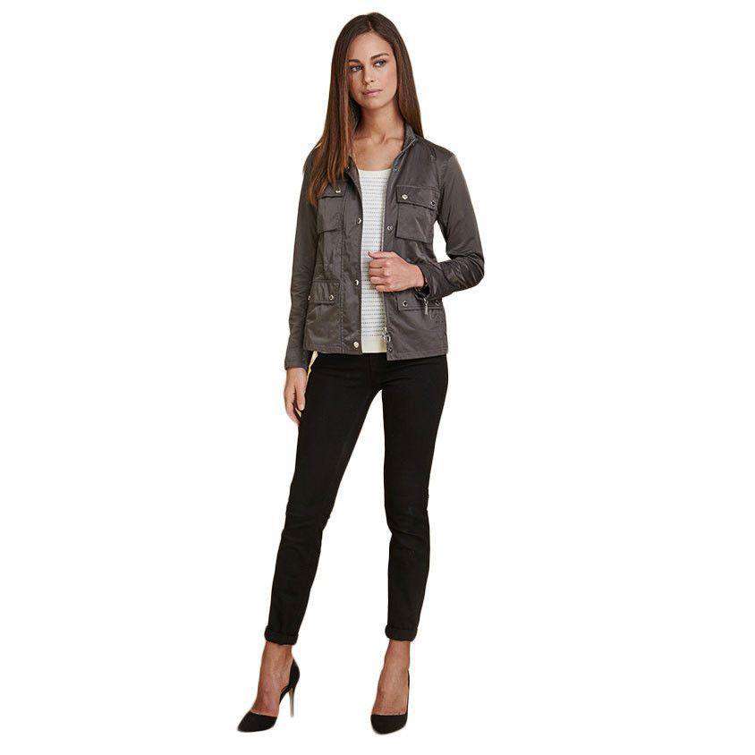 Barbour casual jacket sales womens Grey