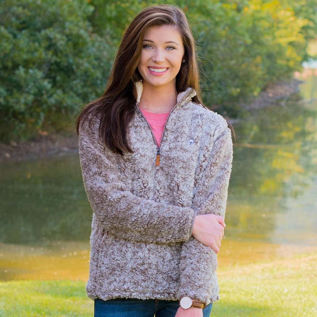 Heathered 2024 sherpa pullover