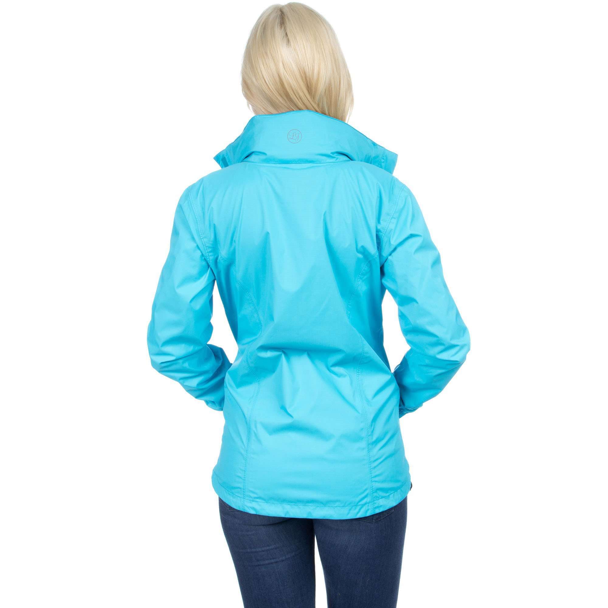 Lauren James Preptec Rain Jacket in Glacier Blue – Country Club Prep