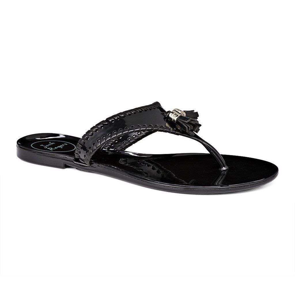 Jack rogers sale black jelly sandals