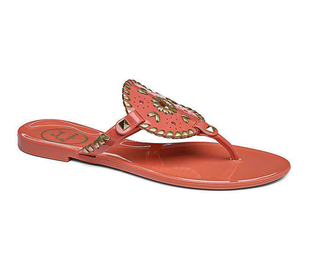 Jack rogers georgica jelly on sale gold