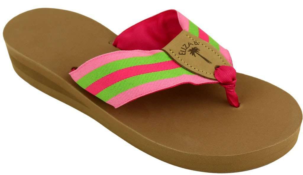 Eliza b flip discount flops