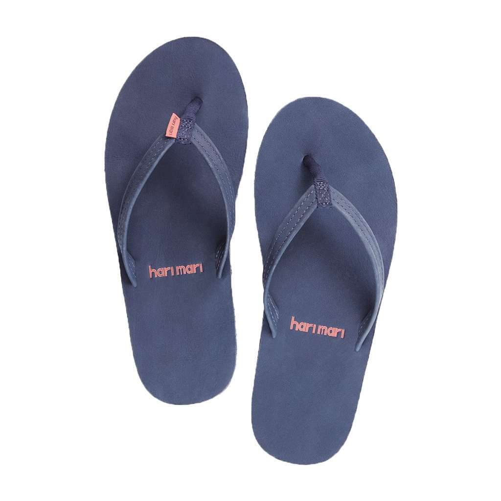 Women's The Mari Flip Flop Sandals - Navy – Hari Mari