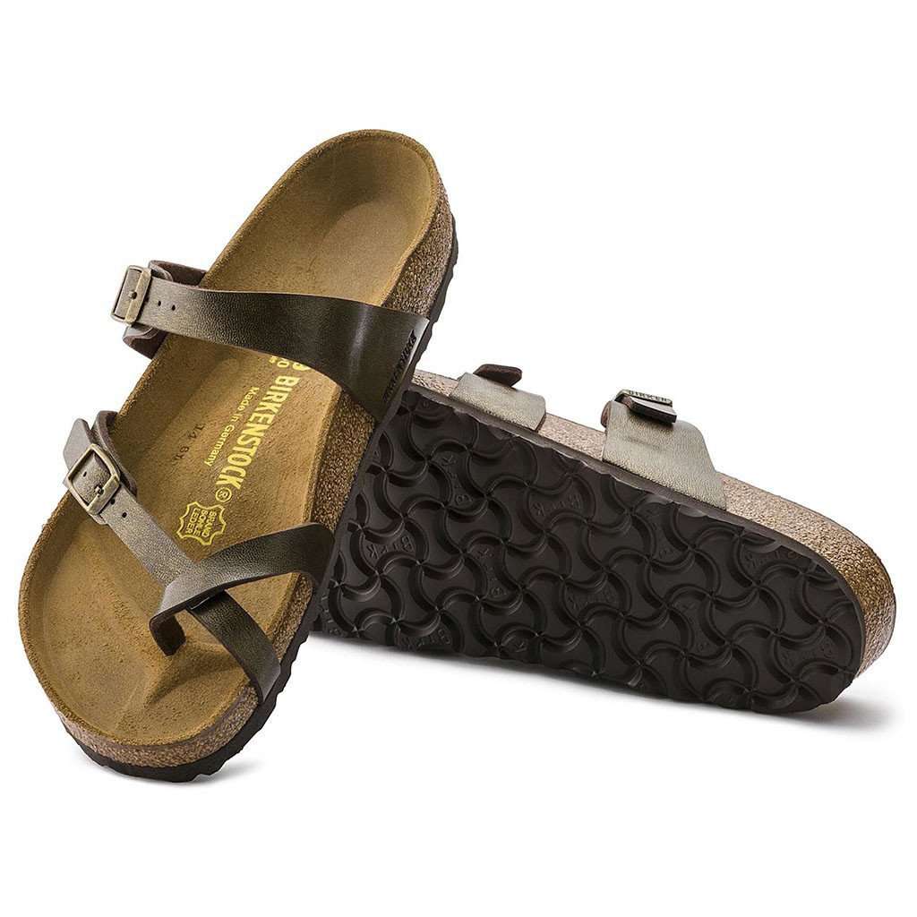 Birkenstock mayari golden brown online